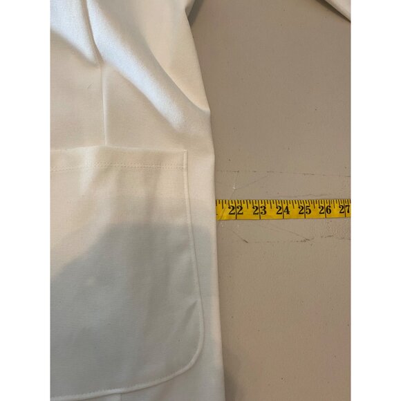 LuLaRoe Open Front Long Sleeve Midi Cardigan Pockets White 3XL - Picture 10 of 12